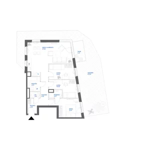 4 pokoje, mieszkanie 80,90 m², parter, oferta nr 28A/114, Leśny Marcelin, Poznań, Grunwald, Junikowo, ul. Jeleniogórska