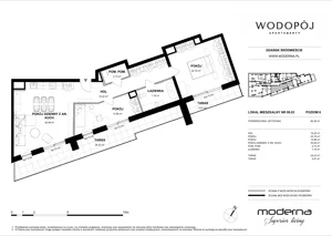 3 pokoje, mieszkanie 90,38 m², piętro 6, oferta nr 06.03, WODOPÓJ, Gdańsk, Śródmieście, ul. Wodopój 5 