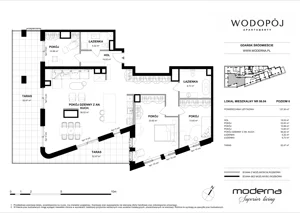 4 pokoje, apartament 137,30 m², piętro 6, oferta nr 06.04, WODOPÓJ, Gdańsk, Śródmieście, ul. Wodopój 5 