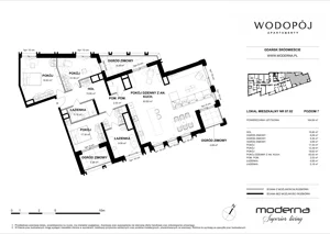 4 pokoje, apartament 164,69 m², piętro 7, oferta nr 07.02, WODOPÓJ, Gdańsk, Śródmieście, ul. Wodopój 5 