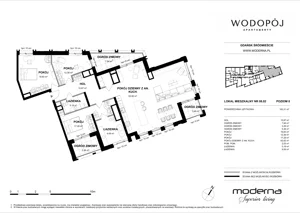 4 pokoje, apartament 163,31 m², piętro 8, oferta nr 08.02, WODOPÓJ, Gdańsk, Śródmieście, ul. Wodopój 5 