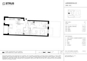 3 pokoje, mieszkanie 69,20 m², piętro 1, oferta nr 217/A22, Jurowiecka 22, Białystok, Sienkiewicza, ul. Jurowiecka 22