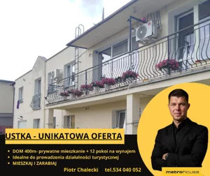 Dom wolnostojący 400,00 m², Ustka, Pułaskiego, Sprzedaż