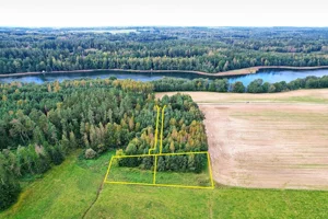Działka 1 018,00 m², Borki, Sprzedaż