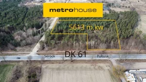 Działka 5 613,00 m², Dzierżenin, Sprzedaż