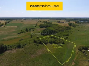 Działka 6 900,00 m², Elganowo, Sprzedaż