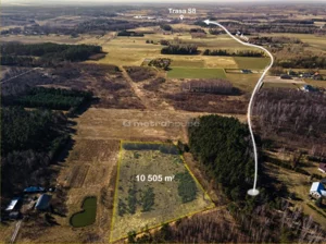 Działka 3 005,00 m², Gąba, Sprzedaż