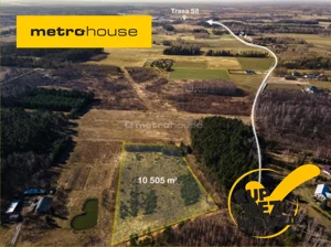 Działka 7 500,00 m², Gąba, Sprzedaż
