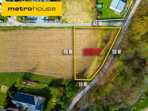 Działka 1 556,00 m², Kończyce Małe, Sprzedaż