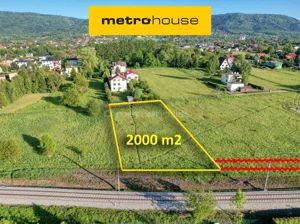 Działka 2 000,00 m², Kozy, Krańcowa, Sprzedaż
