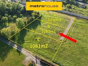 Działka 1 080,00 m², Kozy, Krańcowa, Sprzedaż