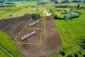 Działka 2 522,00 m², Krupin, Sprzedaż