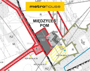 Działka 51 621,00 m², Międzyleś, Sprzedaż