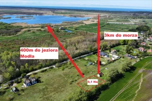 Działka 1 000,00 m², Modła, Sprzedaż