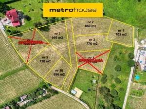 Działka 690,00 m², Kęty, Smoliki, Sprzedaż