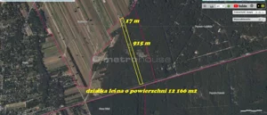 Działka 12 166,00 m², Łacha, Wyszkowska, Sprzedaż