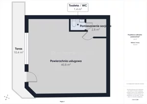 Lokal użytkowy 45,00 m², Bolesławiec, Wesoła, Wynajem