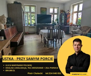 Mieszkanie trzypokojowe 94,19 m², Ustka, Marynarki Polskiej, Sprzedaż