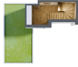 3 pokoje, mieszkanie 82,24 m², piętro 1, oferta nr 1/A1/2, Jeziorowa Prestige House, Warszawa, Wawer, Zerzeń, ul. Jeziorowa