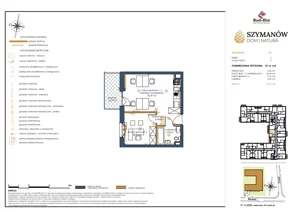 Lokal użytkowy 37,16 m², oferta nr 74, Szymanów Dom i Natura - lokale usługowe, Szymanów, Szymanów 7