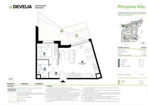 2 pokoje, mieszkanie 37,71 m², parter, oferta nr AA0003, Pilczycka Vita, Wrocław, Pilczyce-Kozanów-Popowice Północne, Pilczyce, ul. Pilczycka 195