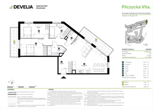 4 pokoje, mieszkanie 90,87 m², piętro 2, oferta nr AB0209, Pilczycka Vita, Wrocław, Pilczyce-Kozanów-Popowice Północne, Pilczyce, ul. Pilczycka 195