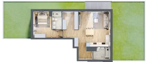 2 pokoje, mieszkanie 66,94 m², parter, oferta nr AB0006/4, M Bemowo 4, Warszawa, Bemowo, Chrzanów, ul. Szeligowska