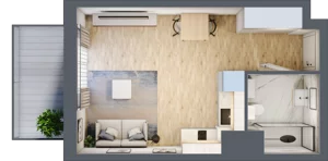 1 pokój, mieszkanie 28,03 m², piętro 5, oferta nr AB0506/4, M Bemowo 4, Warszawa, Bemowo, Chrzanów, ul. Szeligowska