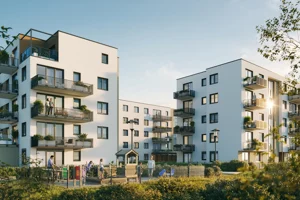 Słoneczne Miasteczko, nowe mieszkania, DEVELIA S.A., ul. Henryka i Karola Czeczów, Bieżanów-Prokocim (Osiedle Złocień), Kraków