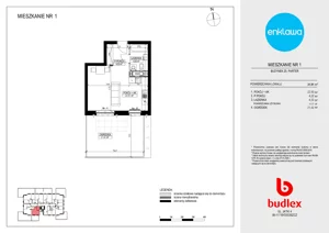 1 pokój, mieszkanie 31,57 m², parter, oferta nr Z5/1, Osiedle Enklawa, Bydgoszcz, Zawisza, ul. Zaświat 24