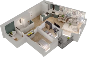 3 pokoje, mieszkanie 66,72 m², piętro 2, oferta nr WL/D33/25, Wiczlino Lyceum, Gdynia, Chwarzno-Wiczlino, Wiczlino, ul. Danusi 31 