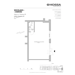 Lokal użytkowy 59,52 m², oferta nr W-O/US/T39/A/33, Wiczlino-Ogród - lokale użytkowe, Gdynia, Chwarzno-Wiczlino, ul. Felińskiego / Tęczowa