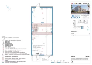 Lokal użytkowy 95,78 m², oferta nr U11, NOVA RADIOWA - lokale użytkowe, Warszawa, Bemowo, Bemowo-Lotnisko, ul. Wrocławska róg Radiowej