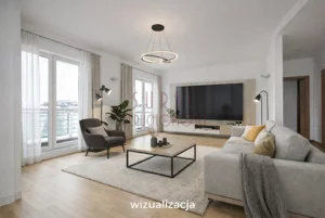 Mieszkanie czteropokojowe 116,00 m², Warszawa, Mokotów, Różana / balkon / winda / garaż, Sprzedaż