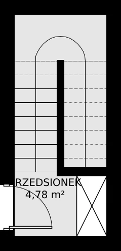 4 pokoje, mieszkanie 83,18 m², piętro 1, oferta nr 15B, Biała Dama, Ornontowice, ul. Brzozowa