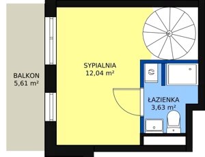 2 pokoje, mieszkanie 35,91 m², piętro 2, oferta nr 52, Mochtyńska, Warszawa, Białołęka, Kobiałka, ul. Mochtyńska 56