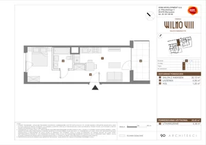 1 pokój, mieszkanie 35,43 m², parter, oferta nr B/1, Osiedle Wilno 8.1.2, Warszawa, Targówek, Elsnerów, ul. Bukowiecka