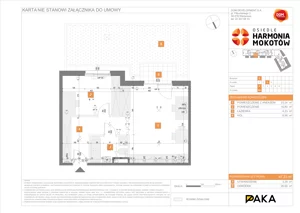 1 pokój, apartament inwestycyjny 47,23 m², parter, oferta nr E/69, Harmonia Mokotów, Warszawa, Mokotów, Siekierki, al. Polski Walczącej / Józefa Becka