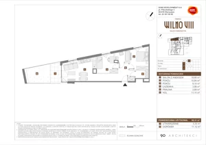 3 pokoje, mieszkanie 56,31 m², parter, oferta nr C/7, Osiedle Wilno 8.1.2, Warszawa, Targówek, Elsnerów, ul. Bukowiecka