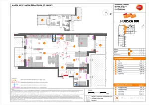 3 pokoje, mieszkanie 66,40 m², parter, oferta nr A/4, Hubska 100 etap 2, Wrocław, Huby, Krzyki, ul. Hubska 100