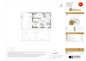3 pokoje, mieszkanie 56,31 m², parter, oferta nr S/1, Wille Biskupin 2.1, Wrocław, Biskupin-Sępolno-Dąbie-Bartoszowice, Śródmieście, ul. K. Olszewskiego