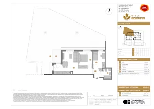 3 pokoje, mieszkanie 51,49 m², parter, oferta nr T/2, Wille Biskupin 2.1, Wrocław, Biskupin-Sępolno-Dąbie-Bartoszowice, Śródmieście, ul. K. Olszewskiego