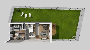 3 pokoje, mieszkanie 62,18 m², piętro 1, oferta nr W/4, Wille Biskupin 2.1, Wrocław, Biskupin-Sępolno-Dąbie-Bartoszowice, Śródmieście, ul. K. Olszewskiego