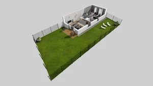 3 pokoje, mieszkanie 62,18 m², piętro 1, oferta nr W/4, Wille Biskupin 2.1, Wrocław, Biskupin-Sępolno-Dąbie-Bartoszowice, Śródmieście, ul. K. Olszewskiego