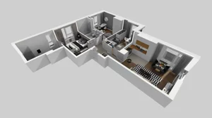 4 pokoje, mieszkanie 74,42 m², piętro 4, oferta nr C/44, Mokotów Sportowy 1 B, Warszawa, Mokotów, Augustówka, ul. Antoniewska