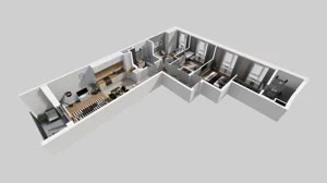 4 pokoje, mieszkanie 72,80 m², piętro 2, oferta nr A/49, Mokotów Sportowy 3, Warszawa, Mokotów, Augustówka, ul. Antoniewska