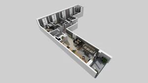 4 pokoje, mieszkanie 72,80 m², piętro 2, oferta nr A/49, Mokotów Sportowy 3, Warszawa, Mokotów, Augustówka, ul. Antoniewska