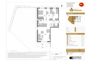 4 pokoje, mieszkanie 77,24 m², piętro 1, oferta nr W/6, Wille Biskupin 2.1, Wrocław, Biskupin-Sępolno-Dąbie-Bartoszowice, Śródmieście, ul. K. Olszewskiego