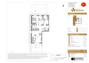 4 pokoje, mieszkanie 77,24 m², parter, oferta nr V/3, Wille Biskupin 2.1, Wrocław, Biskupin-Sępolno-Dąbie-Bartoszowice, Śródmieście, ul. K. Olszewskiego
