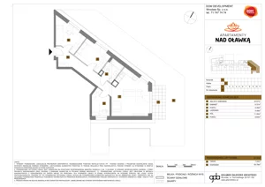 4 pokoje, mieszkanie 61,92 m², parter, oferta nr A/59, Apartamenty nad Oławką, Wrocław, Przedmieście Oławskie, Krzyki, ul. Krakowska 98